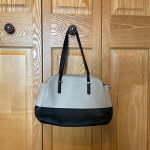 Kate Spade Black and Cream Women's Bag